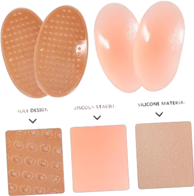 Doğal Yumuşak Silikon Omuz Pedi